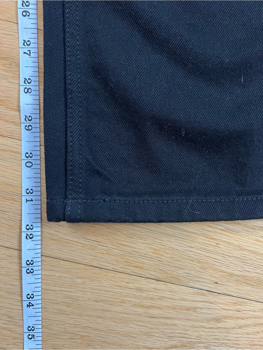 NWT MISS SIXTY Black Flared Cargo Denim Jeans with Zipper Pockets in Size XS - Picture 12 of 16